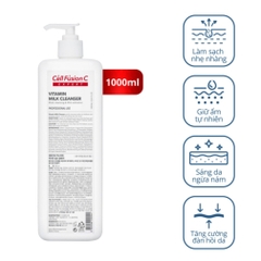 Sữa Tẩy Trang Cell Fusion C Expert Vitamin Milk Cleanser 1000ml   Thương hiệu: Cell Fusion C  Xuất xứ: Hàn Quốc