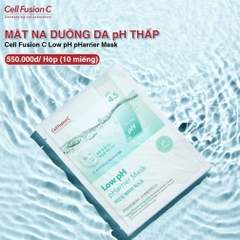 Cell Fusion C Mặt Nạ Dưỡng Da pH Thấp Low Ph pHarrier Mask (25ml*10 miếng)