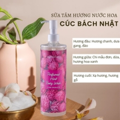 Gel sữa tắm SPANA PERFUMED HERB BODY WASH - Sữa tắm hương hoa thảo mộc SPANA  Thương hiệu: SPANA  Xuất xứ: Hàn Quốc