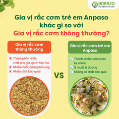 Gia vị rắc cơm trẻ em vị Cá hồi