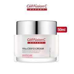 Cell Fusion C Expert - Kem dưỡng trắng & đều màu da White Cure Vita.CEB12 CREAM