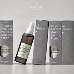 Xịt Khóa Nền Thuần Chay Frudia Re:proust Perfect Shield Make Up Setting Fixer 120ml