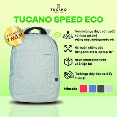 Balo tái chế Tucano speed eco Macbook Pro 16'