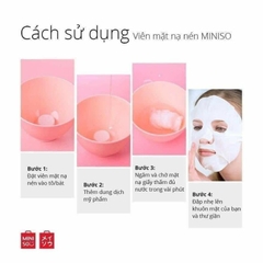 Mặt nạ viên nén Miniso 100 viên-NHẬT