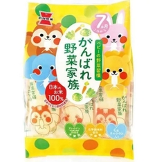 Bánh gạo Iwasuka seika (kazoku) vị rau củ 51g