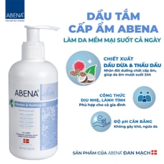 Dầu tắm cấp ẩm Abena 250ml