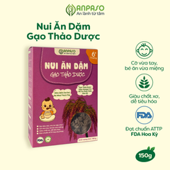 Nui ăn dặm Gạo thảo dược 150g