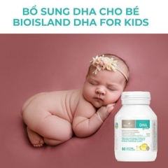 Dầu cá Bio Island bổ sung DHA cho trẻ, 60 viên