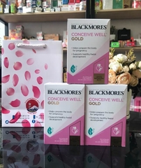 Viên uống tăng thụ thai Blackmores Conceive Well Gold -56 Viên-úc