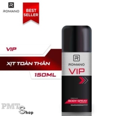 Xịt khử mùi toàn thân Romano 150ml