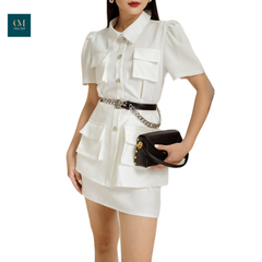 Set váy túi hộp