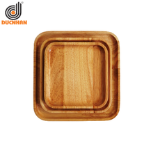  SET 3 KHAY CAO SU VUÔNG MÀU TỰ NHIÊN DW103