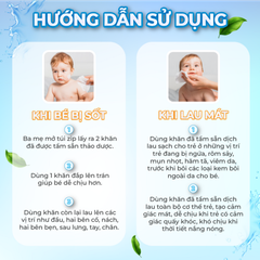 KHĂN LAU HẠ SỐT BABY PHARPHAP