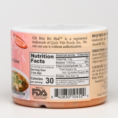 Cốt Bún Bò Huế ® - “Hue” Style Beef Flavored Soup Base  Thương hiệu: Quốc Việt Foods