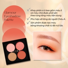Phấn Mắt Trang Điểm C’Choi - Glamour Eyeshadow Palette