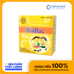 Men vi sinh hỗ trợ tiêu hóa cho trẻ Kidlac hộp 60 gói