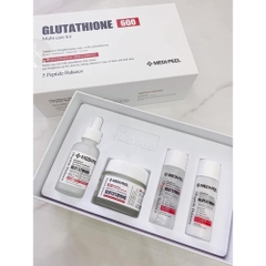 Set Dưỡng Da 4 món Medi-Peel GLUTATHIONE (MÀU ĐỎ)-hàn
