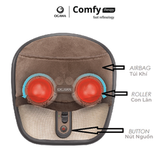 Dụng cụ Massage chân Comefy Therapy - Havelnut (OF-0608) màu nâu