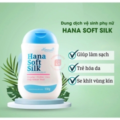 DUNG DỊCH VỆ SINH CHO NỮ & NAM HANA SOFT&SILK