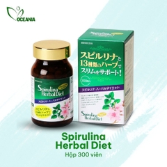TẢO SPIRULINA HERBAL DIET  300v/ Hộp