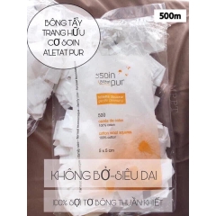 Bông Tẩy Trang Tetra Medical Cotton Wool Squares (600 miếng)-PHÁP