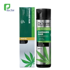 Dầu gội chăm sóc tóc chuyên sâu, phục hồi hư tổn - Cannabis Hair  Thương hiệu: DR.SANTE’ ELFA PHARM  Xuất xứ: Balan