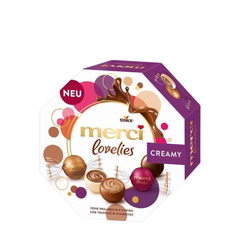 Kẹo Socola Merci Lovelies Hộp Lục Giác 185G Của Đức