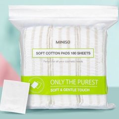 Bông tẩy trang miniso 180 miếng-X-NHẬT