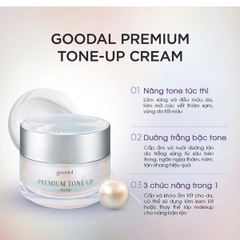 Kem Ốc Sên Goodal Premium Snail Tone Up Cream 30Ml
