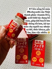 Viên uống bổ máu Kobayash-Nhật Bản