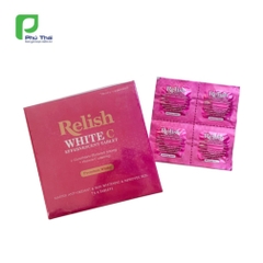 Relish White C - Sáng da, hỗ trợ chống lão hoá & thải độc  1. Xuất xứ : India   2. Thương hiệu: Anh