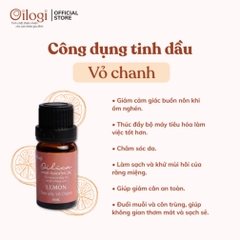 Tinh dầu vỏ chanh được chiết xuất từ vỏ của quả chanh (Citrus limon, (L) BURM. F.)