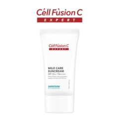 Cell Fusion C Expert - Kem chống nắng vật lý, tăng cường hàng rào bảo vệ da Mild Care Suncream SPF 50+/ PA++++