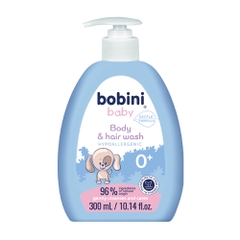 Gel tắm gội trẻ em Bobini Baby dịu nhẹ 1+ ngày tuổi 300ML