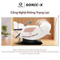 Máy massage toàn thân OGAWA Smart Sonic-X (OG-5572) - OGAWA Smart Sonic-X (OG-5572)