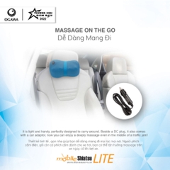  OGAWA Shiatsu Lite -  Blue / Gối massage văn phòng (OG 2015)