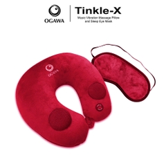 Tinkle Touch - X (OL-0502X) and sleep Eye Mask / Gối massage âm nhạc kèm miếng che mắt ngủ (OL-0502X)