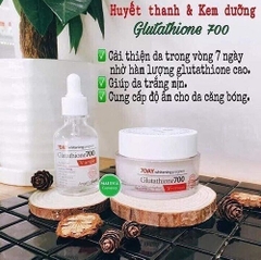 Kem trắng da 7 Day Whitening Program Glutathione 700 V-ample 50ml-hàn