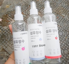 Xịt thơm quần áo FABRIC PERFUMEi Hàn Quốc