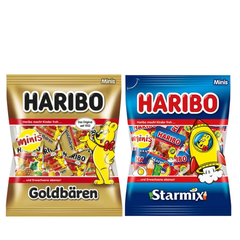 Kẹo Dẻo Vị Trái Cây Haribo Minis Hàng Đức 250G