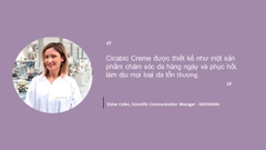 Kem dưỡng phục hồi da Bioderma Cicabio Crème (Màu TÍM) - 40ml-pháp