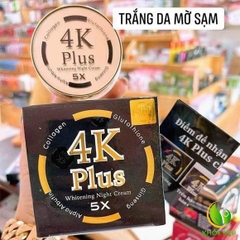 Kem Dưỡng Trắng Da Nhân Sâm 4K Plus Whitening Nigth Cream