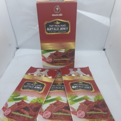  Khô Trâu Buffalo Jerky vị Ớt Hiểm (Hộp 100gr)
