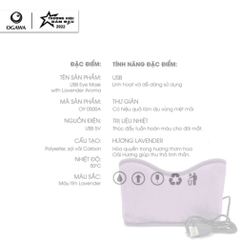 Massage mắt USB Eye Mask