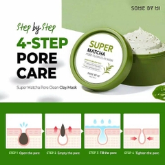 MẶT NẠ ĐẤT SÉT MATCHA SOME BY ME-hàn