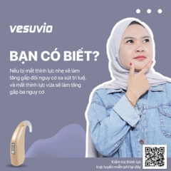 Máy trợ thính VESUVIO  2. Tên Thương Hiệu: WSA (WIDEX & SIVANTOS AUDIOLOGY)