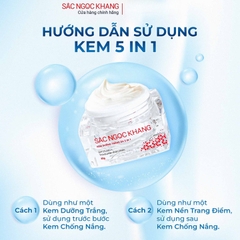 COMBO KEM DƯỠNG DA NGÀY VÀ ĐÊM - MỜ NÁM & DƯỠNG TRẮNG - SẮC NGỌC KHANG