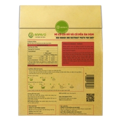Mì Củ Cải Đỏ & Củ Dền Ăn Dặm Organic Anpaso 300g  Thương hiệu: Anpaso
