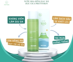 Nước hoa hồng RAU MÁ JEJU CICA - Pretty Skin-hàn