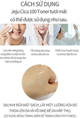 Nước hoa hồng RAU MÁ JEJU CICA - Pretty Skin-hàn